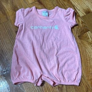 Carhartt Pink Baby Romper